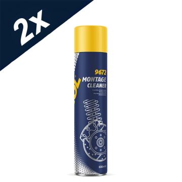 Montage Brake and Clutch Cleaner 600ml Pack of 2