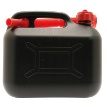 Cosmos 5L Black Plastic Fuel Can - 3103