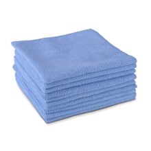 Professional Trade Standard Blue Microfibre Cloth 10 Pack