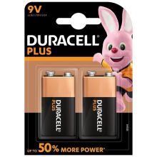 Original Duracell Plus MN1604B2PP 9V Alkaline Battery