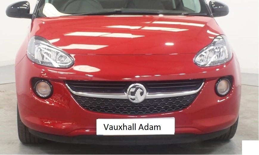 NEW GENUINE Vauxhall ADAM CHROME RADIATOR GRILLE & BADGE